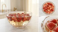 Omas Erdbeerbowle: fruchtig, spritzig und in 10 Minuten vorbereitet