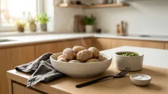 Papas arrugadas mit Mojo verde: So bekommen die Kartoffeln ihre feine Salzkruste